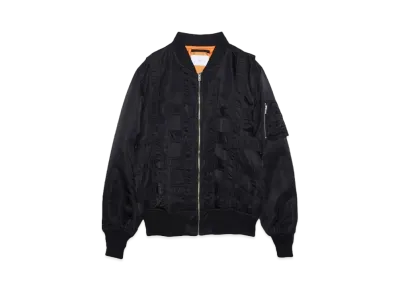 SUGARHILL CAGED BOMBER JACKET "BLACK"