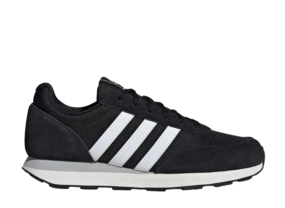 アディダス ラン 60S 3.0 "コアブラック/フットウェアホワイト/コアホワイト"