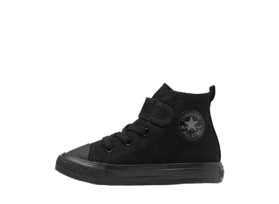 Converse PS Child All Star Light V-1 Hi "Black Monochrome"