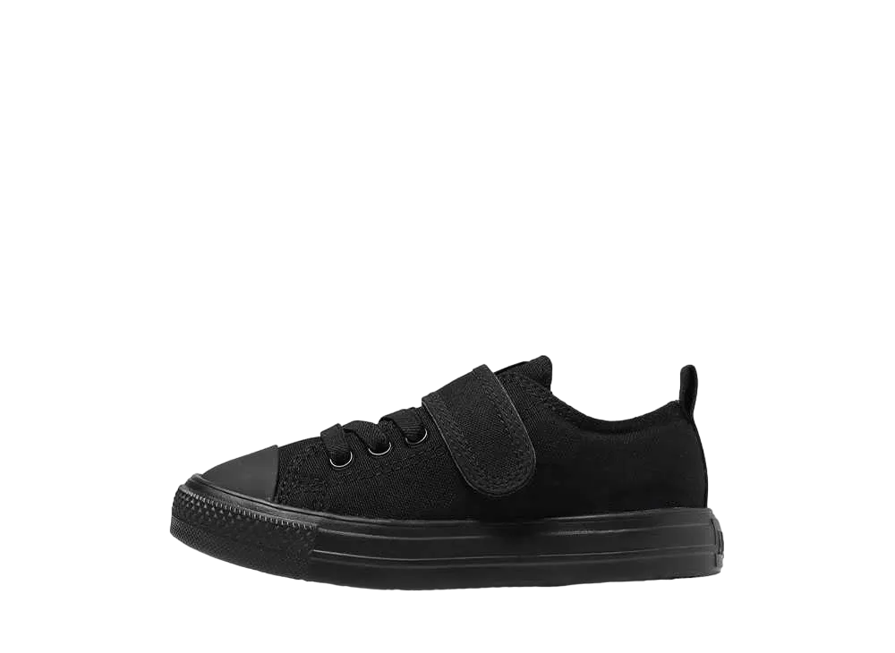 Converse PS Child All Star Light V-1 OX "Black Monochrome"