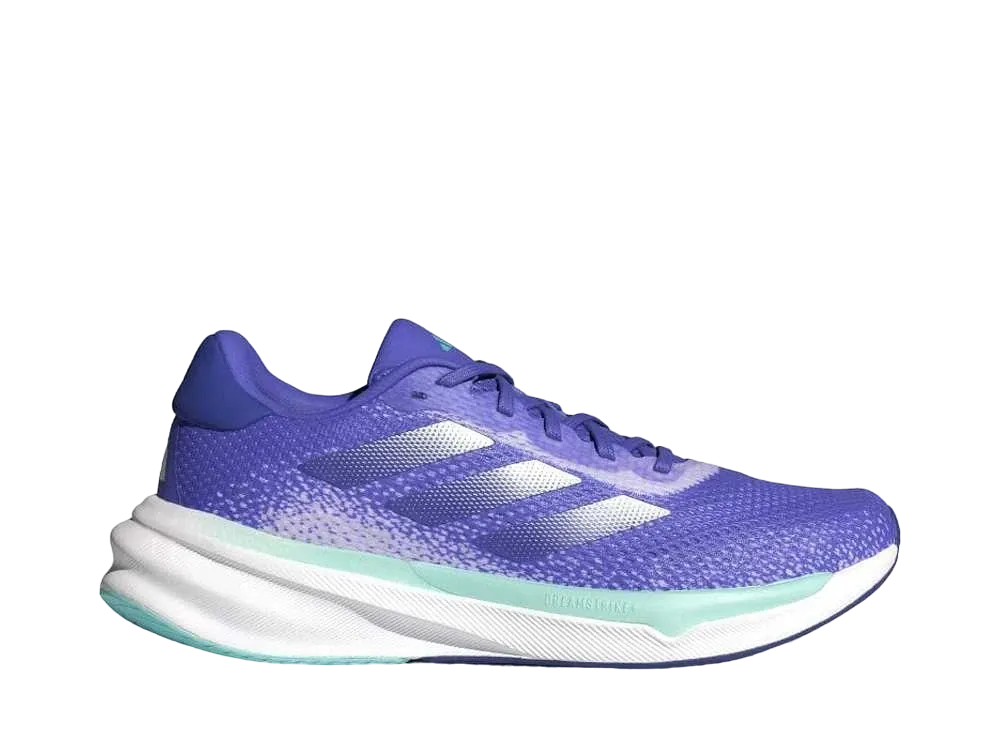 アディダス ウィメンズ スーパーノヴァ ストライド ランニング "コバルトブルー/ゼロメタリック/パープルティント"