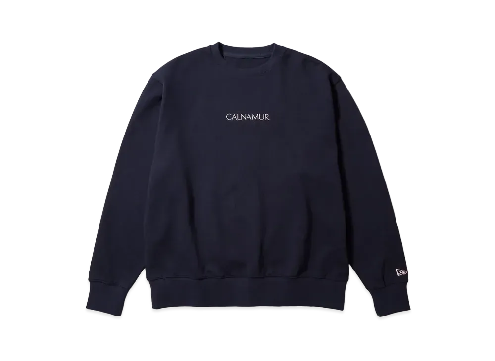 NEW ERA x CALNAMUR Fleece Oversized Sweat Crewneck "Navy"