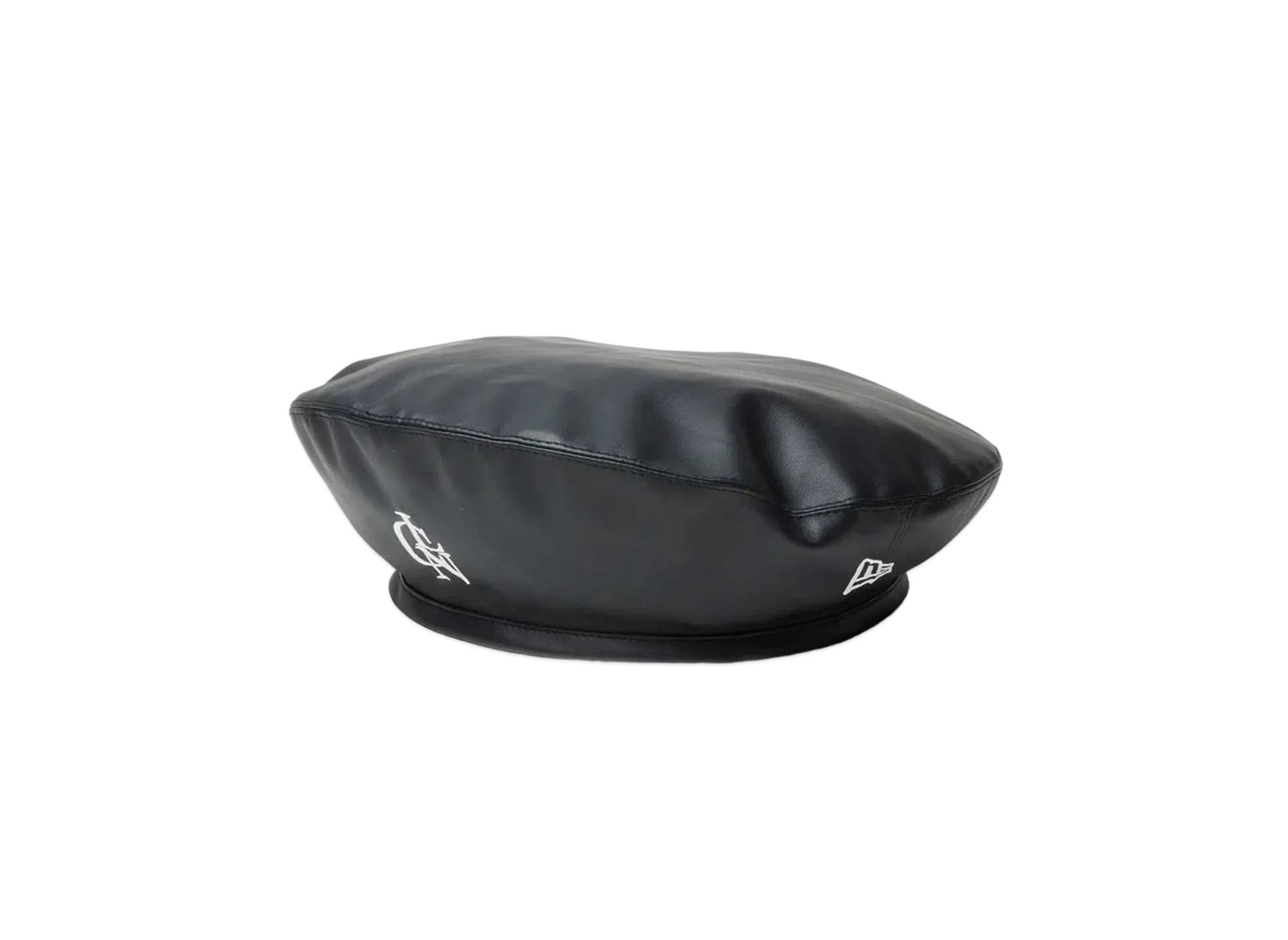 NEW ERA x CALNAMUR Beret Synthetic Leather "Black"