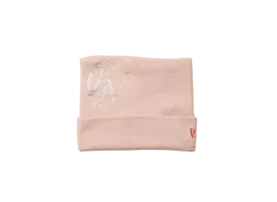 NEW ERA x CALNAMUR Square Knit Rhinestone "Rusty Pink"