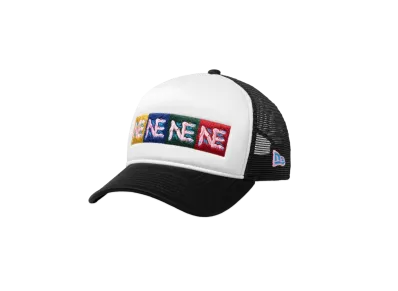 NEW ERA x Cookie! 9Forty A-Frame NE Logo "White/Black"