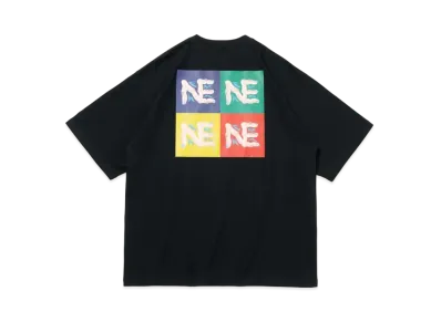 NEW ERA x Cookie! Short Sleeve Oversized Performance T-Shirt NE Logo "Black"