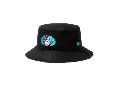 NEW ERA x Cookie! Bucket 01 Reversible "Black/Multi Logo"