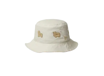 NEW ERA x Tabekko Animals Bucket 01 Reversible "Stone/Khaki"