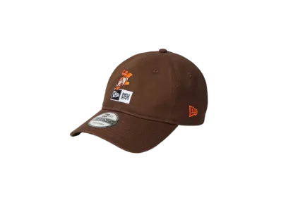 NEW ERA x Tabekko Animals 9Twenty Saru Box Logo "Walnut"