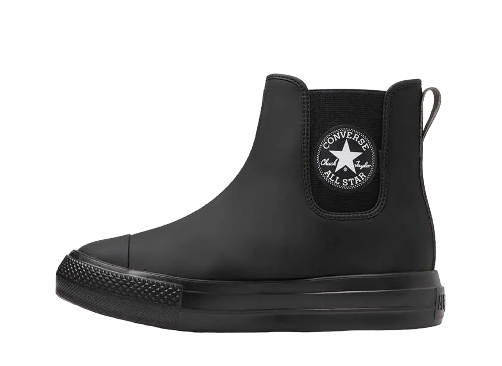 コンバース ウィメンズ オールスター ライト PLTS WR SL サイドゴア ハイ "ブラックモノクローム"