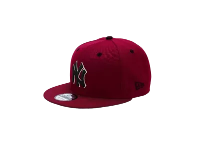 NEW ERA x THE CAP Red Devil 9Fifty New York Yankees "Dark Cherry"