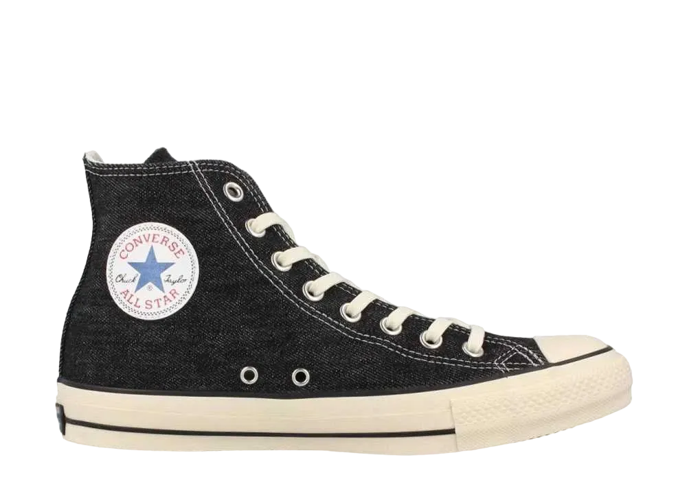コンバース オールスター 100 オカヤマデニム ハイ "ブラック"