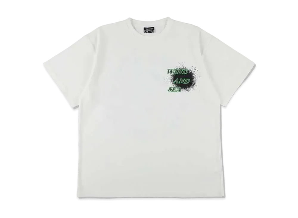 WIND AND SEA x VOLCOM Collaboration S/S Tee (Circle Stone) "White"