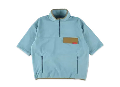 WIND AND SEA Fleece S/S Pullover "L_Blue"