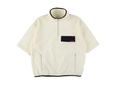 WIND AND SEA Fleece S/S Pullover "Ivory"