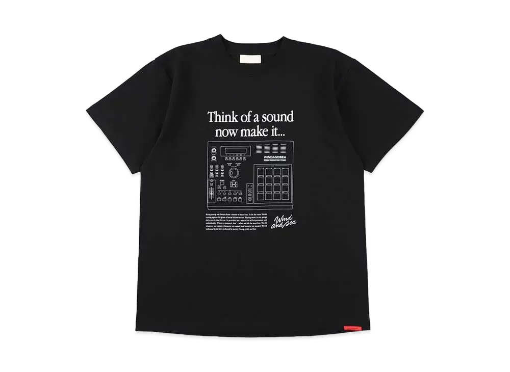 WIND AND SEA Graphic Tee "Black"