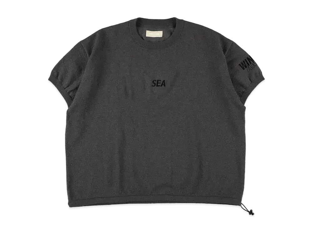 WIND AND SEA Bouclet S/S Top "Charcoal"