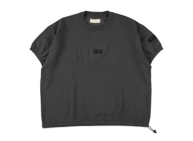WIND AND SEA Bouclet S/S Top "Charcoal"