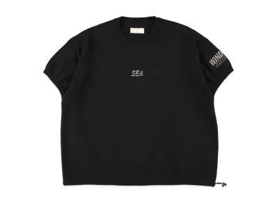 WIND AND SEA Bouclet S/S Top "Black"