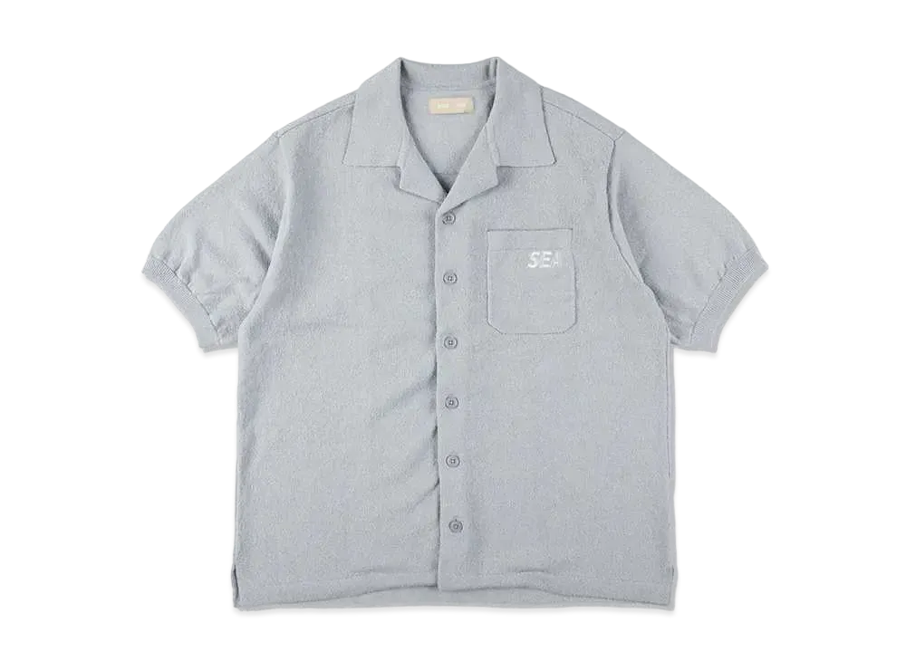 WIND AND SEA Bouclet S/S Shirt "Sky"