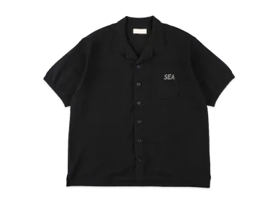 WIND AND SEA Bouclet S/S Shirt "Black"
