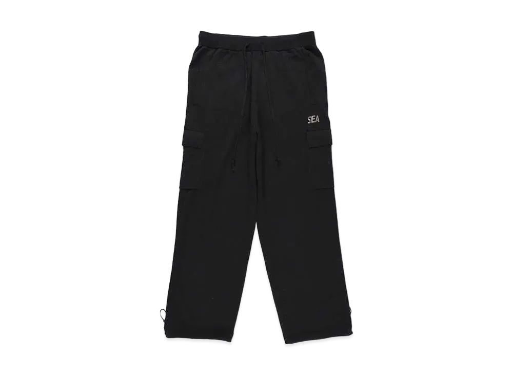 WIND AND SEA Bouclet Eazy Cargo Pant "Black"