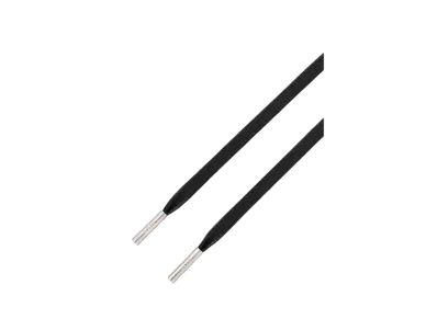 KIXSIX WAXED SHOELACE "BLACK"