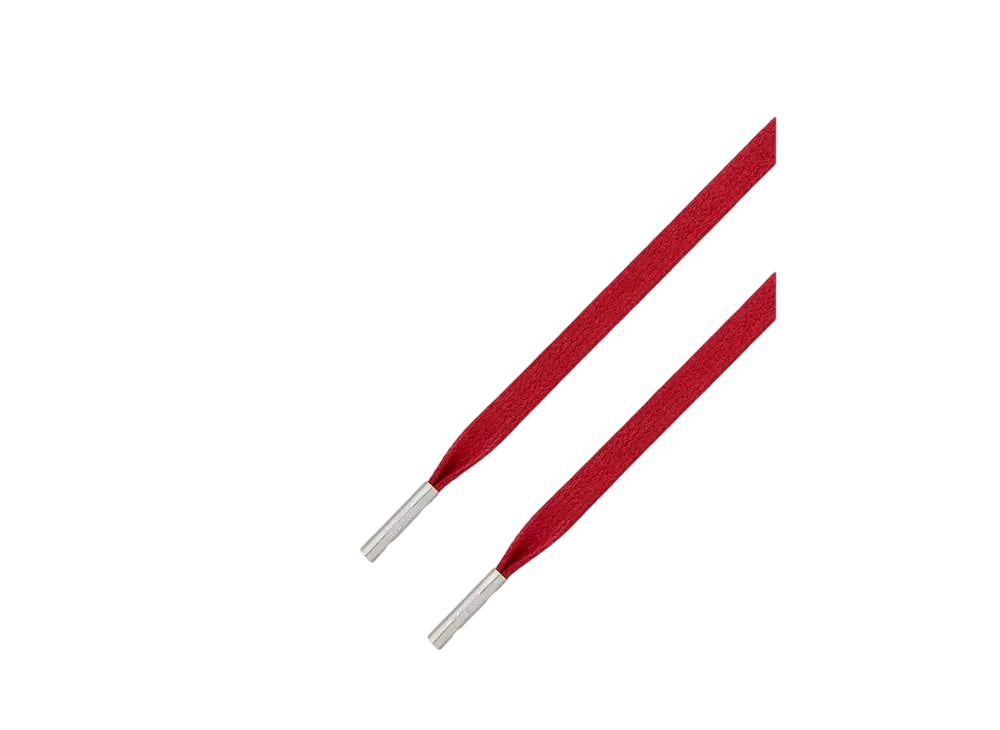 KIXSIX WAXED SHOELACE "RED"