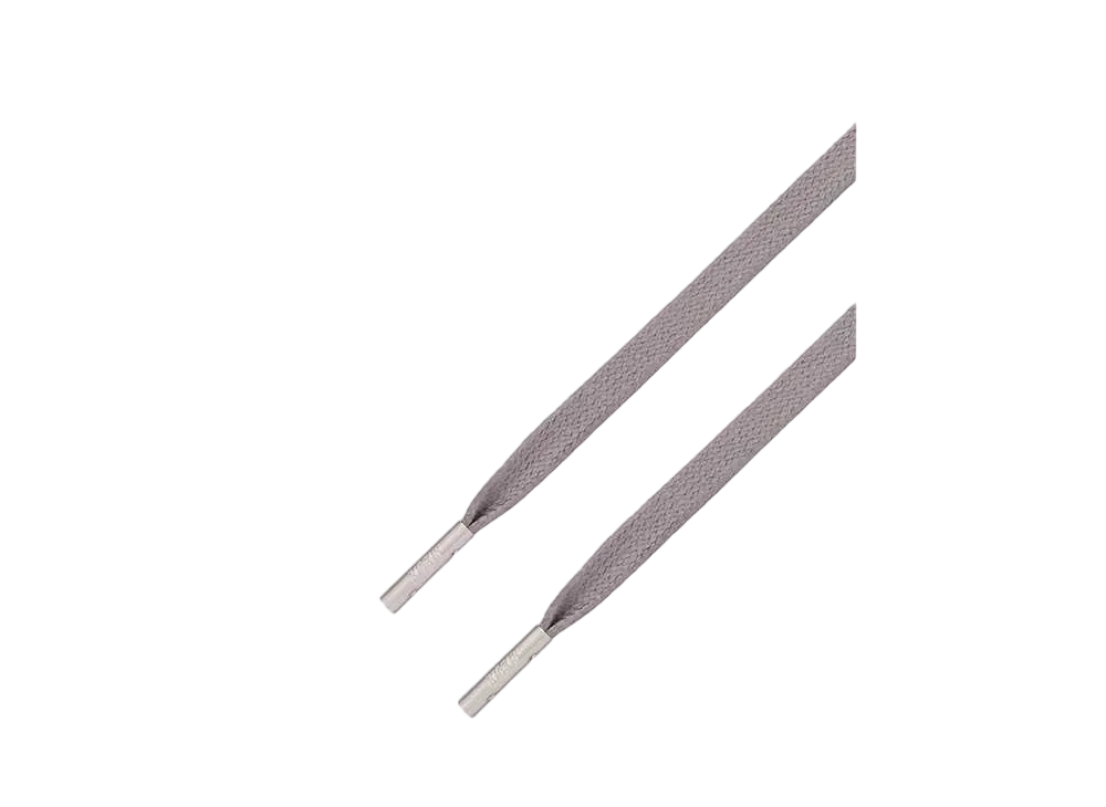 KIXSIX WAXED SHOELACE "GREY"
