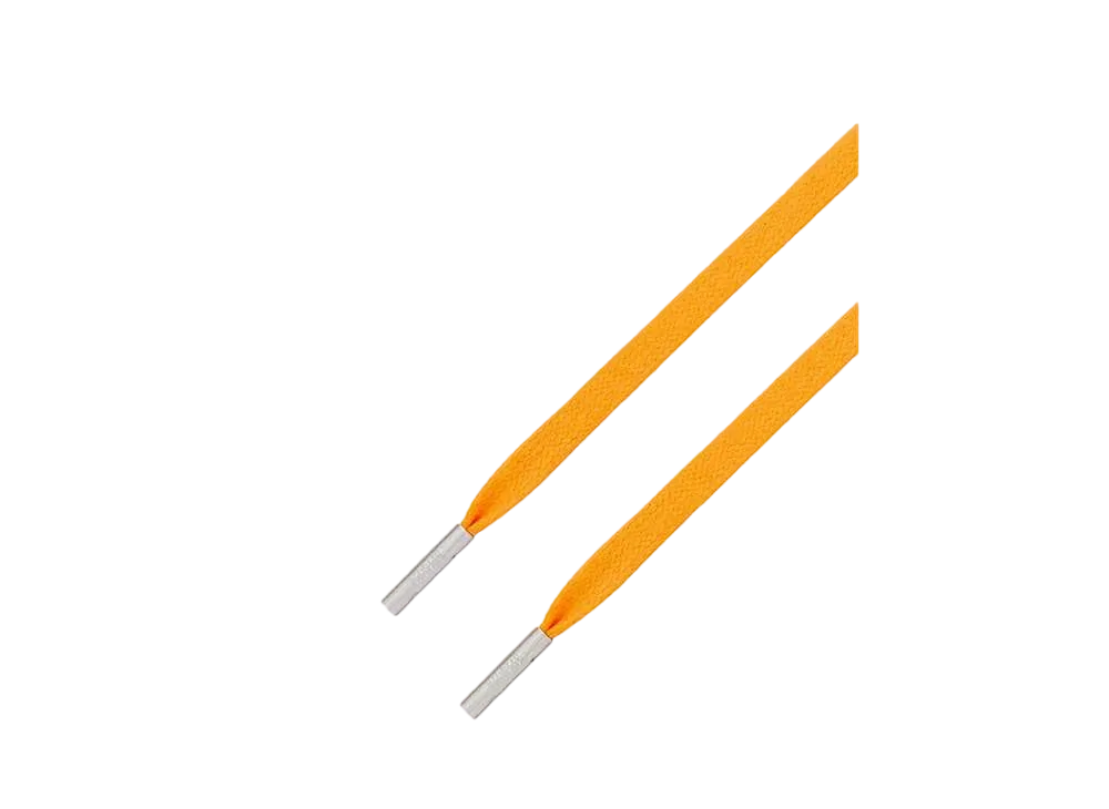 KIXSIX WAXED SHOELACE "YELLOW"