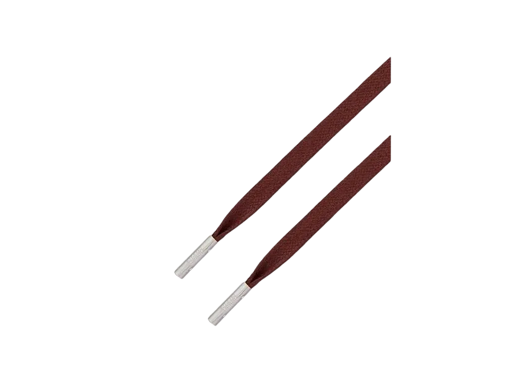 KIXSIX WAXED SHOELACE "BROWN"