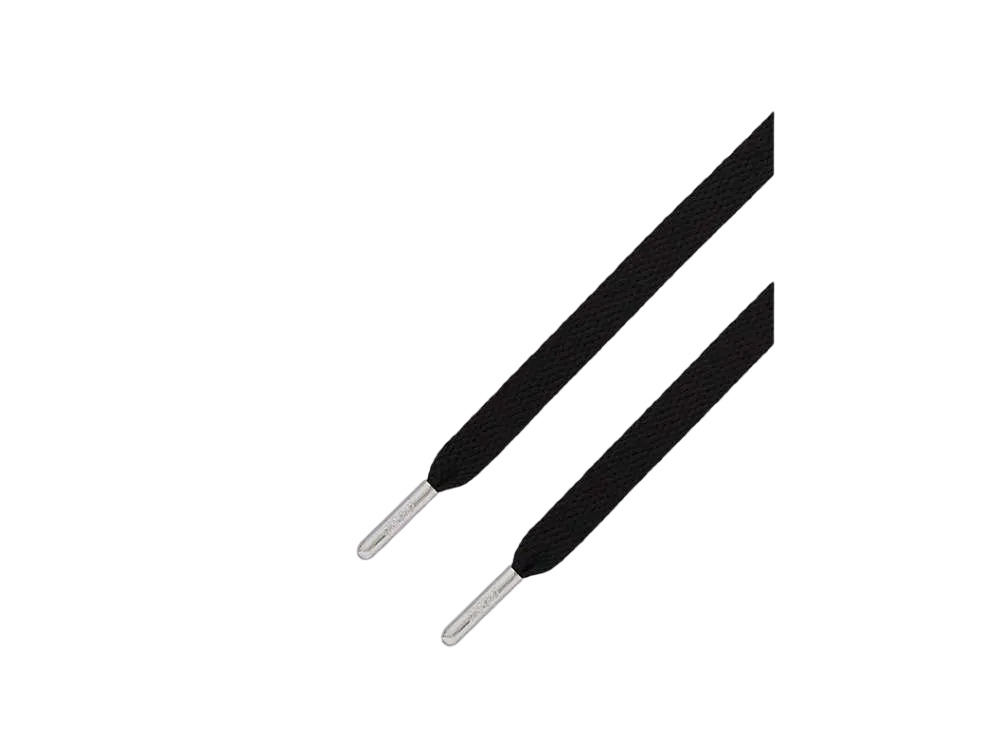 KIXSIX BASIC SHOELACE "BLACK"
