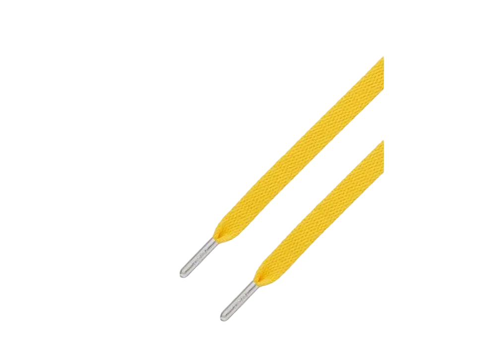 KIXSIX BASIC SHOELACE "YELLOW"