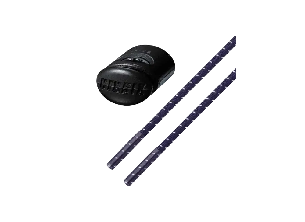 KIXSIX REFLECTIVE BUNGEE ROPELACE "NAVY"