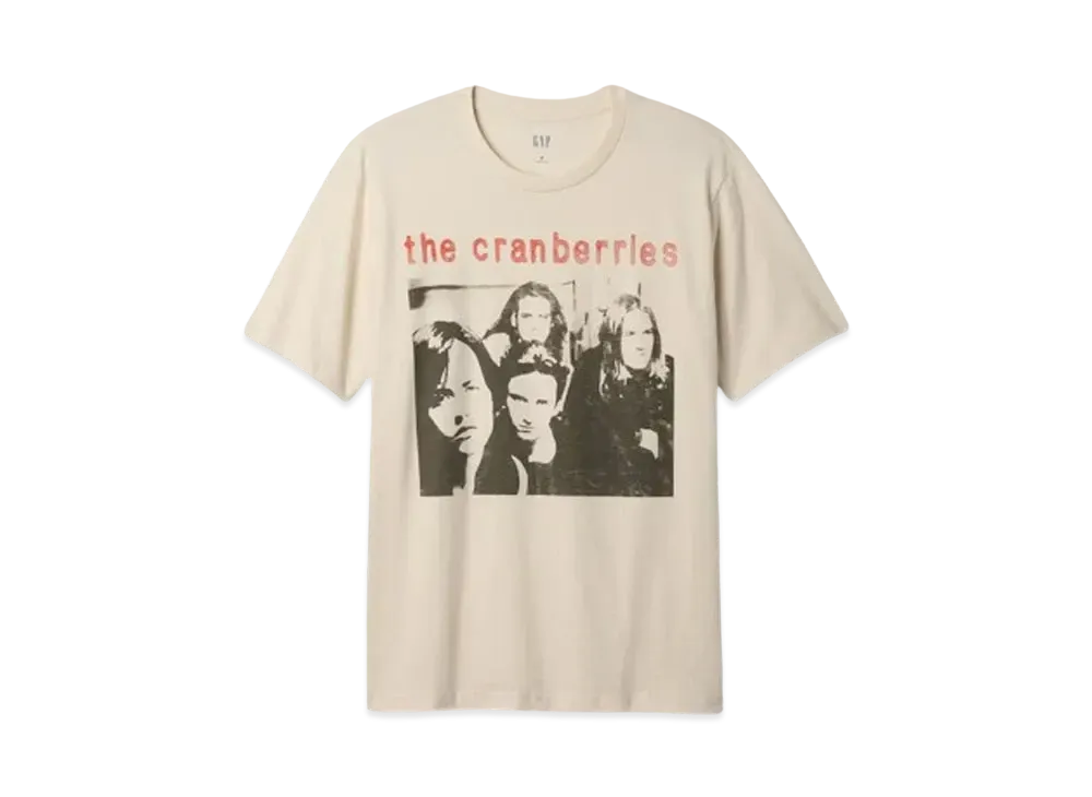 GAP Cranberries Graphic T-Shirt "New Off-White"