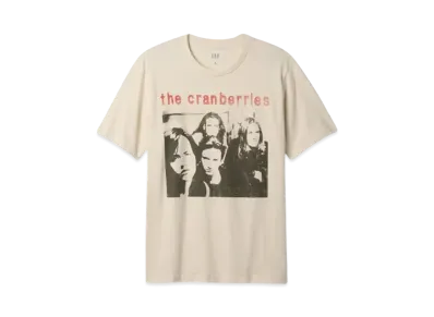 GAP Cranberries Graphic T-Shirt "New Off-White"