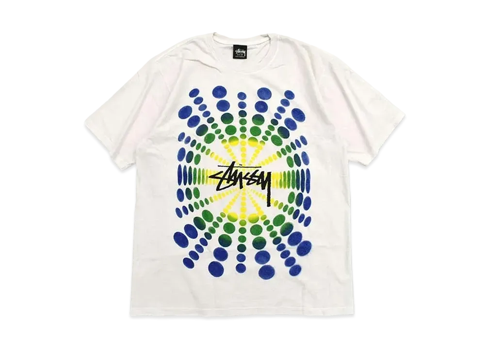 ステューシー アッティクス ピグメントダイ Tシャツ "オフホワイト"