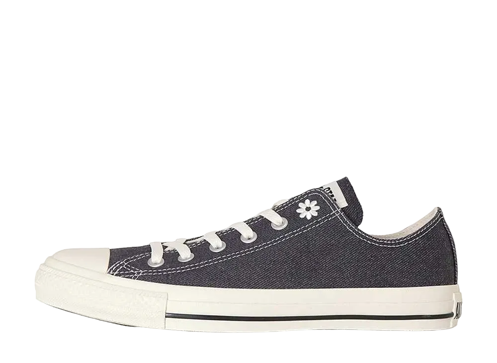 Converse All Star Daisies DM OX "Smoky Black"