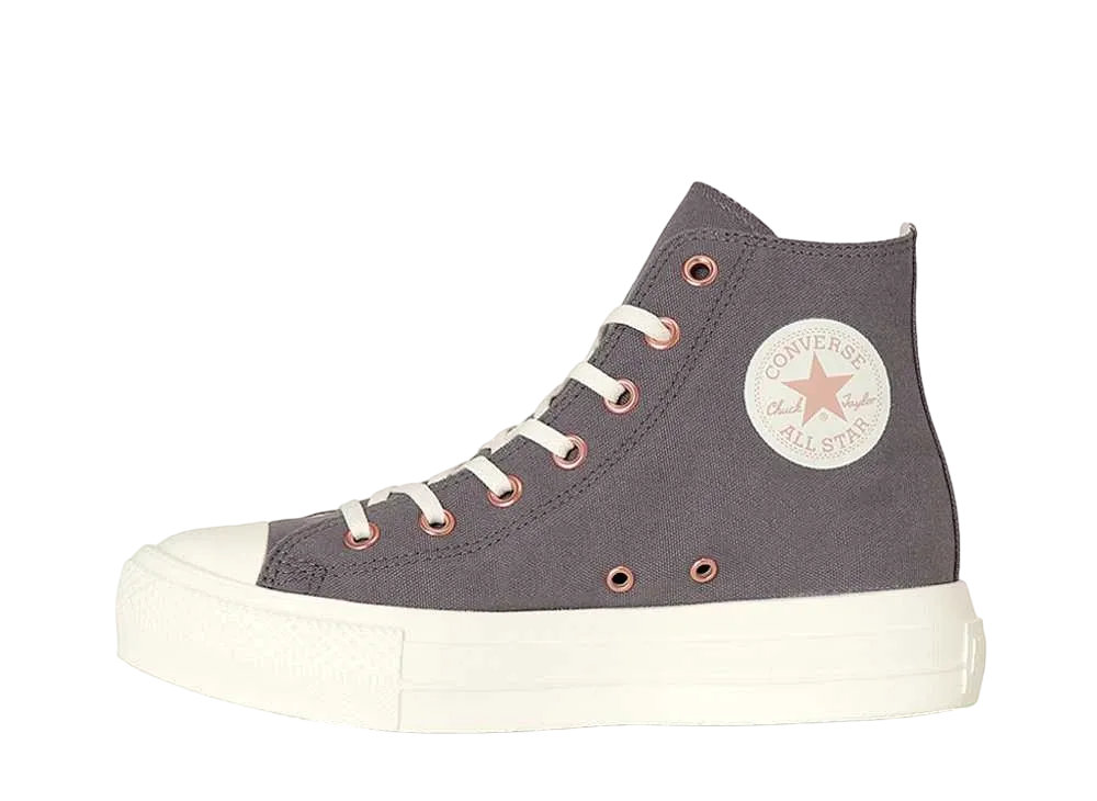 Converse Women's All Star Light PLTS PG Z Hi "Deep Gray"