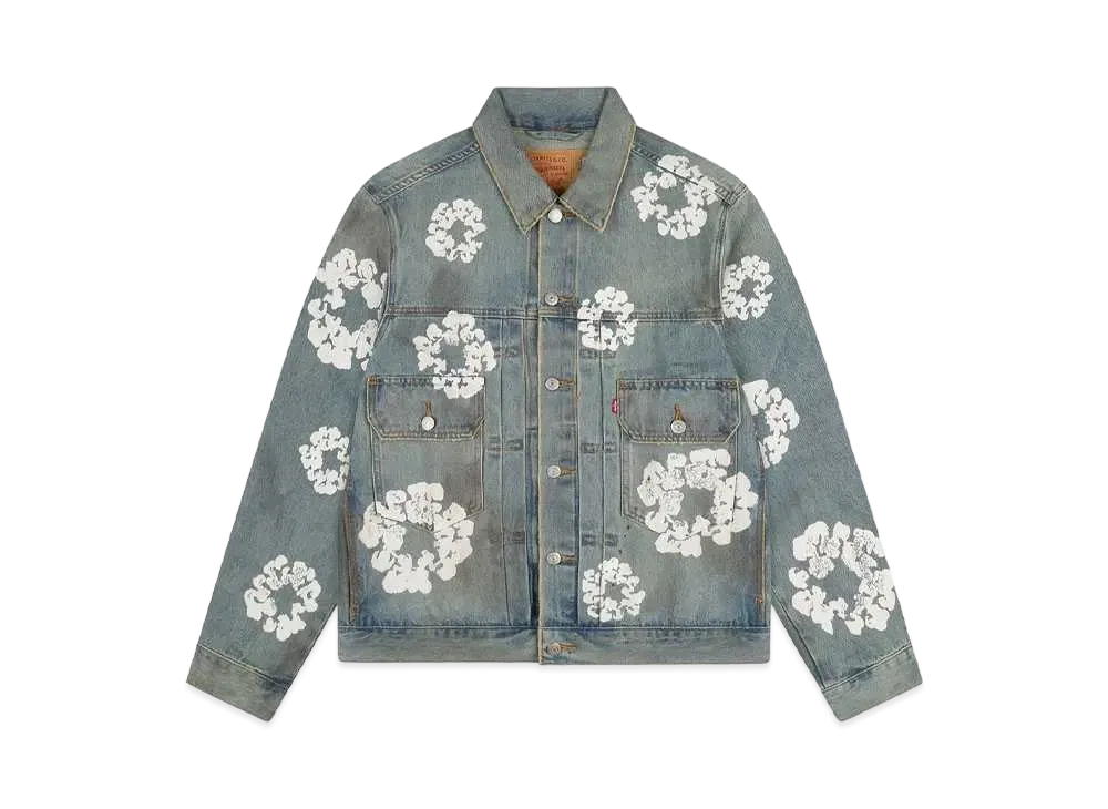 DENIM TEARS x LEVI'S Dirty Wash Wreath Type 2 "Light Wash"