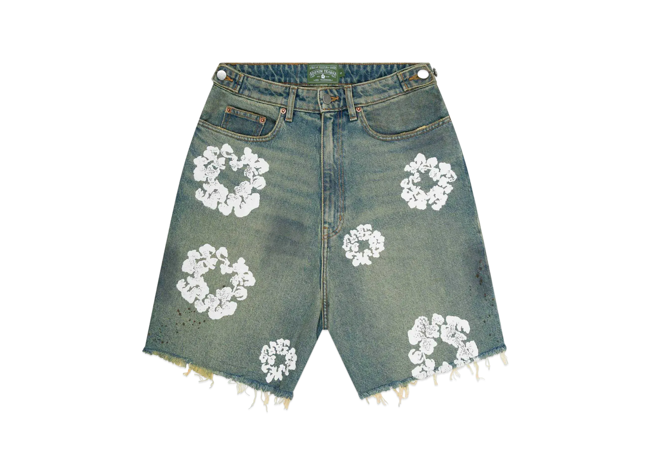 DENIM TEARS x LEVI'S Dirty Wash Wreath Short "Light Wash"