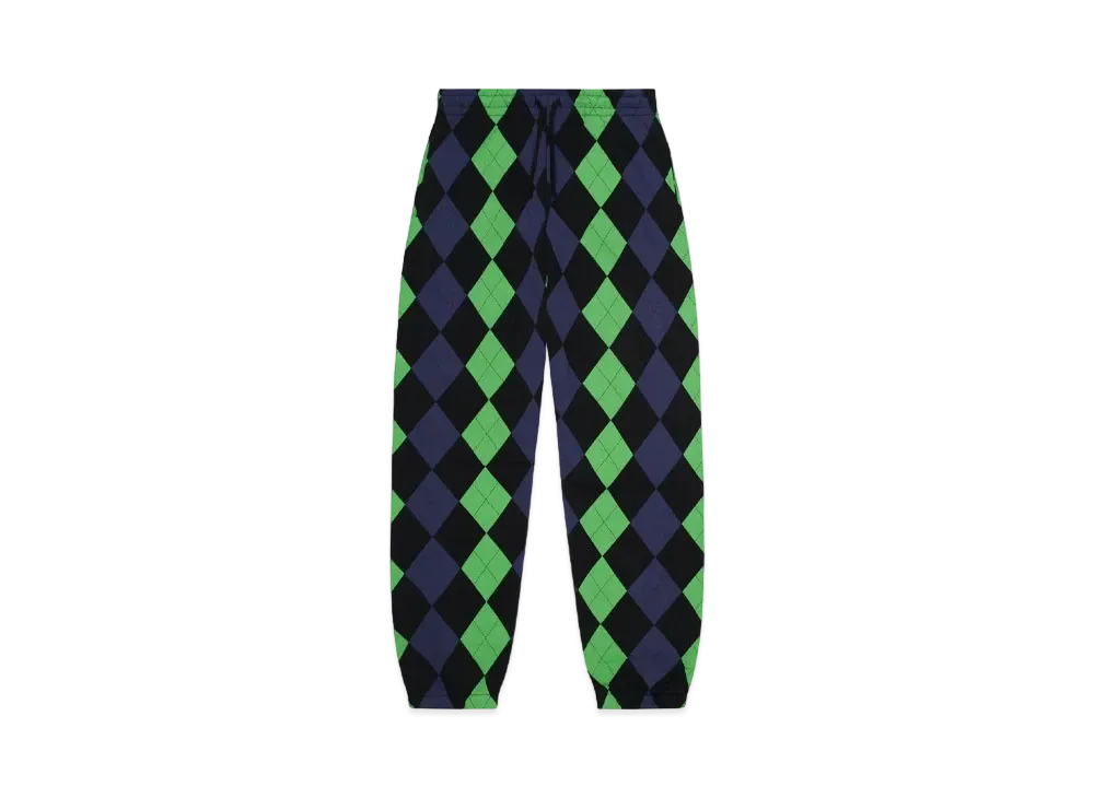 DENIM TEARS Intarsia Sweatpant "Green"