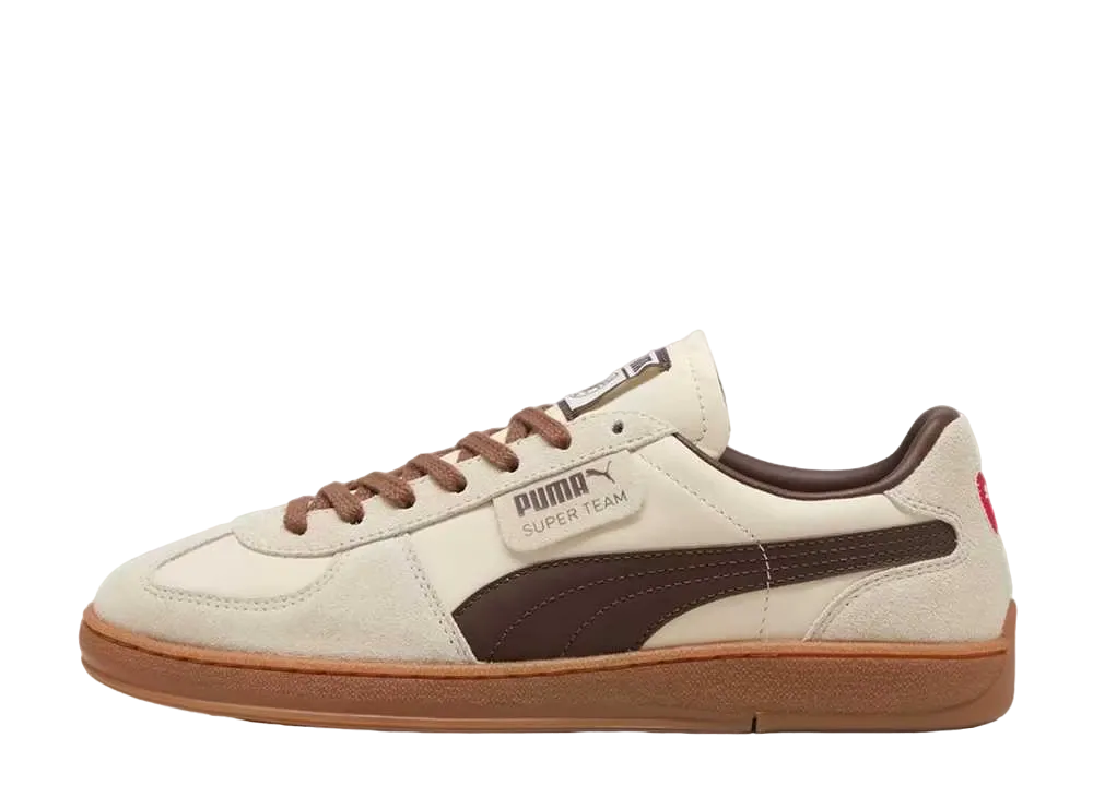 FC St Pauli × Puma Super Team "Sugared Almond/Espresso Brown"