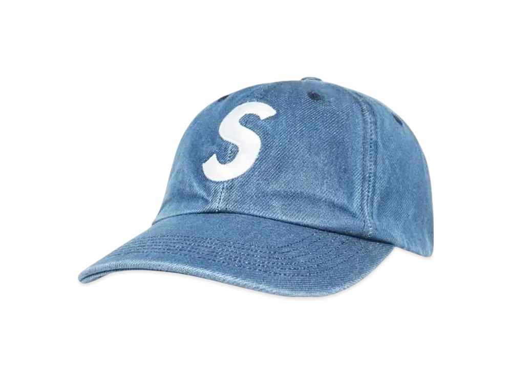 Supreme Pigment S Logo 6-Panel "Denim"