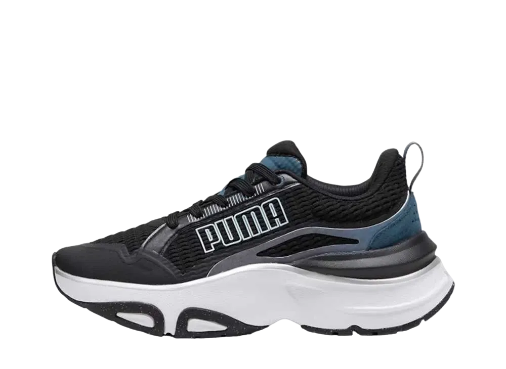 Puma Women's Softride Divine Metal "Puma Black/Gray Skies/Frosted Dew"