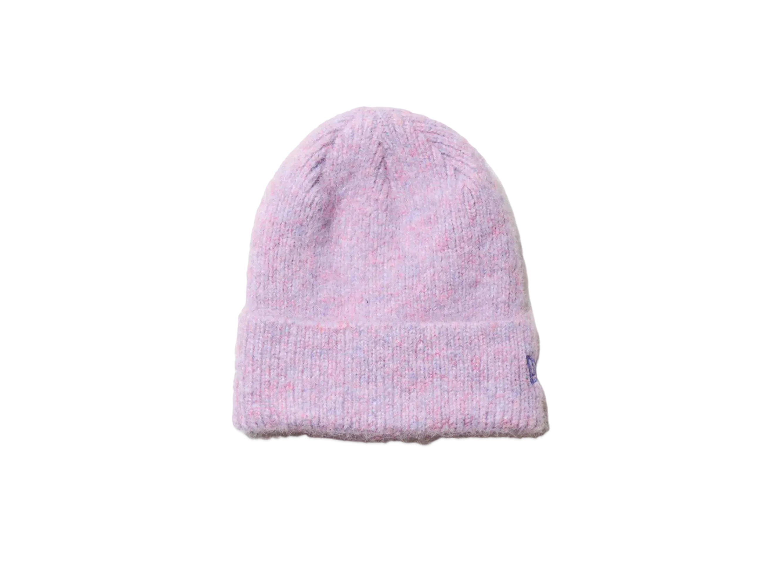 NEW ERA Fluffy and Soft Basic Cuff Knit "Purple"