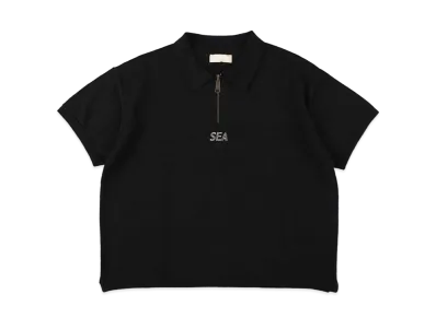 WIND AND SEA Bouclet S/S Polo "Black"