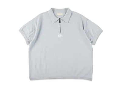 WIND AND SEA Bouclet S/S Polo "Sky"