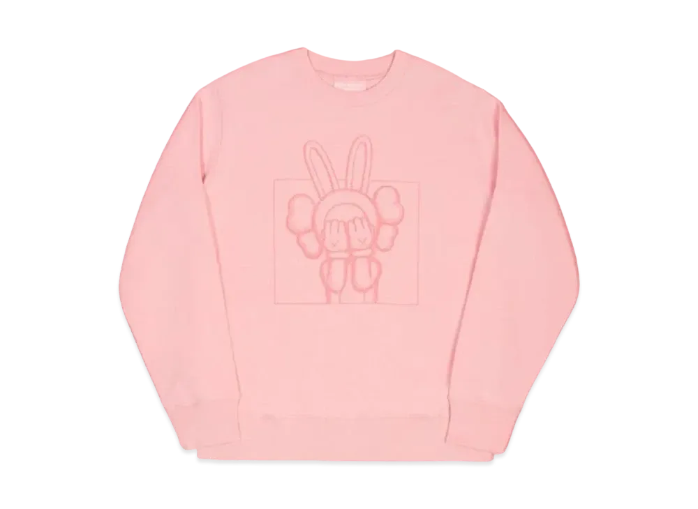 KAWS HOLIDAY Indonesia Sweater "Pink"
