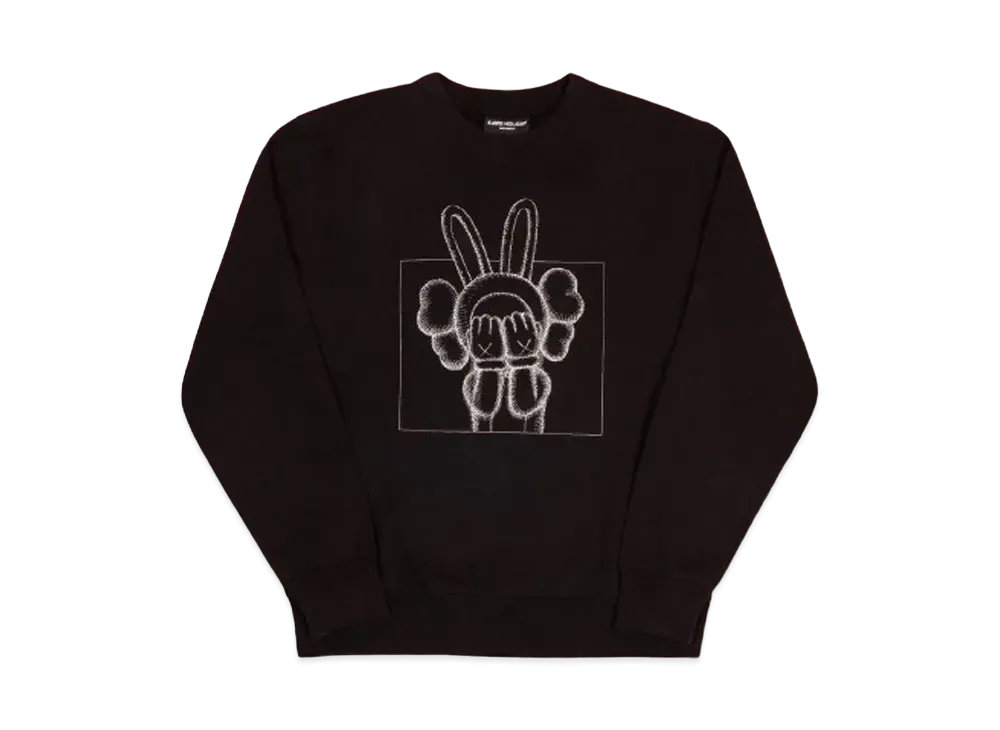 KAWS HOLIDAY Indonesia Sweater "Black"